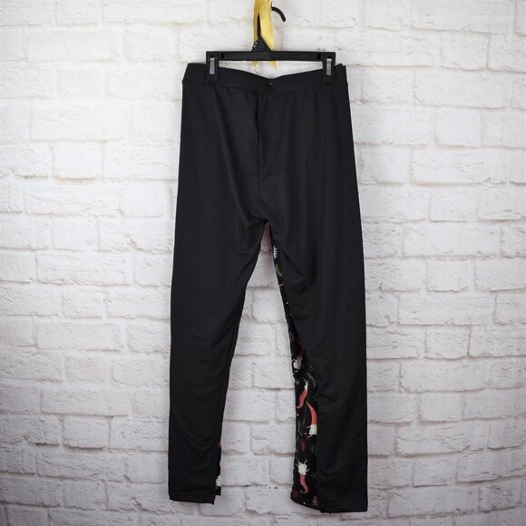 2-Pack Gnome & Black Stretch Leggings Kapion Small - Picture 4 of 7